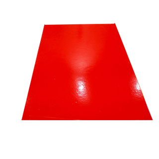 China Red Fiberglass Flat Panel FRP Side Panels For Trailer Truck Body Parts 